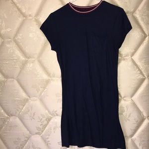 Navy blue dress